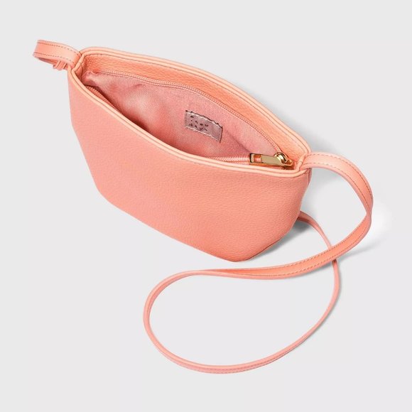 - A NEW DAY CROSSBODY BAG SHOULDER BAG CORAL NEW WITH TAGS! - Picture 4 of 11